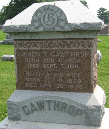 CAWTHROP, JAMES T. - Louisa County, Iowa | JAMES T. CAWTHROP 