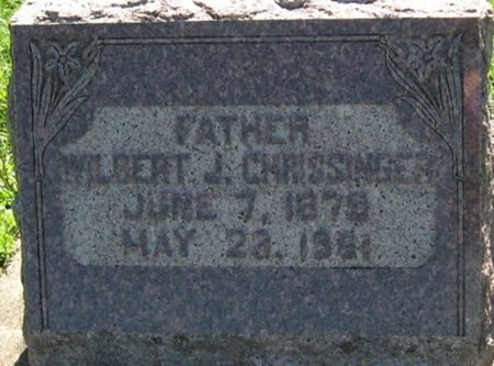 CHRISSINGER, WILBERT J. - Louisa County, Iowa | WILBERT J. CHRISSINGER 