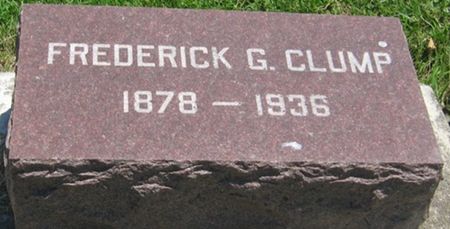 CLUMP, FREDERICK G. - Louisa County, Iowa | FREDERICK G. CLUMP 