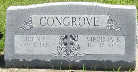 CONGROVE, VIRGINIA B. - Louisa County, Iowa | VIRGINIA B. CONGROVE 