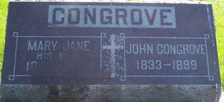 CONGROVE, JOHN - Louisa County, Iowa | JOHN CONGROVE 