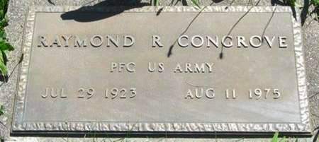 CONGROVE, RAYMOND R. - Louisa County, Iowa | RAYMOND R. CONGROVE 