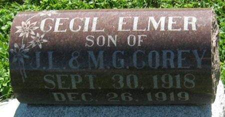 COREY, CECIL ELMER - Louisa County, Iowa | CECIL ELMER COREY 