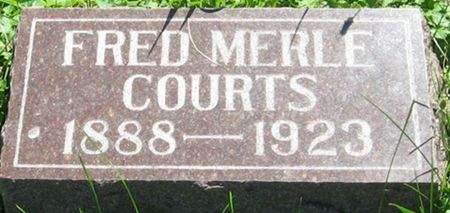 COURTS, FRED MERLE - Louisa County, Iowa | FRED MERLE COURTS 