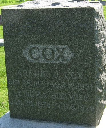 COX, ARCHIE J. - Louisa County, Iowa | ARCHIE J. COX 