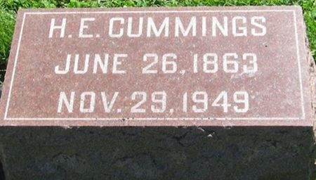CUMMINGS, H. E. - Louisa County, Iowa | H. E. CUMMINGS 