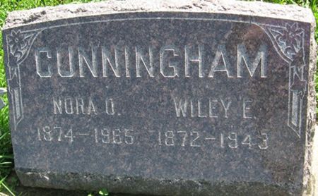 CUNNINGHAM, NORA O. - Louisa County, Iowa | NORA O. CUNNINGHAM 