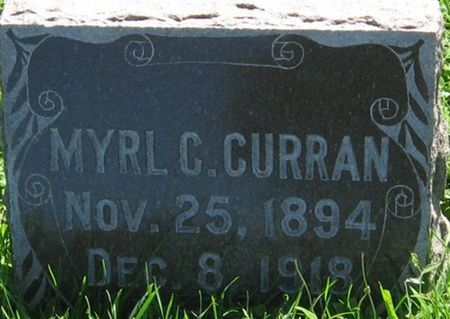 CURRAN, MYRL C. - Louisa County, Iowa | MYRL C. CURRAN 