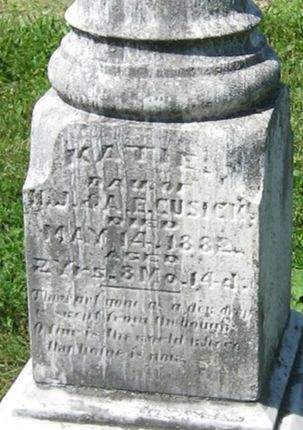 CUSICK, KATIE - Louisa County, Iowa | KATIE CUSICK 