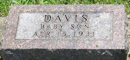 DAVIS, BABY SON - Louisa County, Iowa | BABY SON DAVIS 