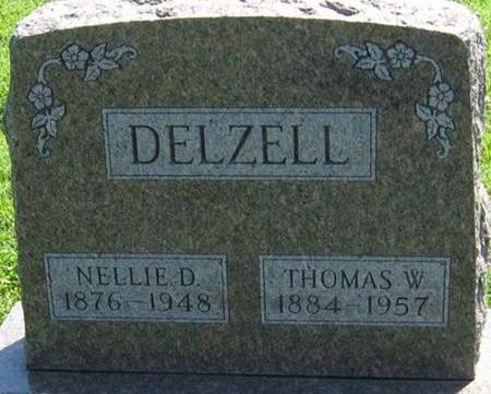 DELZELL, NELLIE D. - Louisa County, Iowa | NELLIE D. DELZELL 