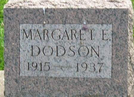 DODSON, MARGARET E. - Louisa County, Iowa | MARGARET E. DODSON 
