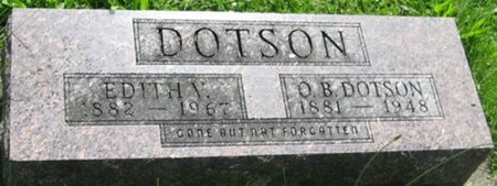 DOTSON, O. B. - Louisa County, Iowa | O. B. DOTSON 
