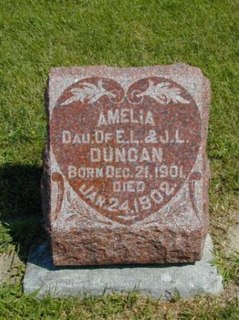 DUNCAN, AMELIA - Louisa County, Iowa | AMELIA DUNCAN 