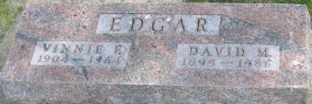 EDGAR, VINNIE E. - Louisa County, Iowa | VINNIE E. EDGAR 