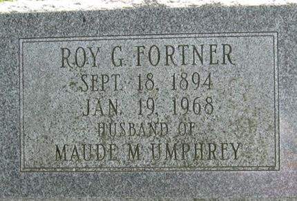 FORTNER, ROY G. - Louisa County, Iowa | ROY G. FORTNER 