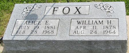 FOX, ALICE E. - Louisa County, Iowa | ALICE E. FOX 