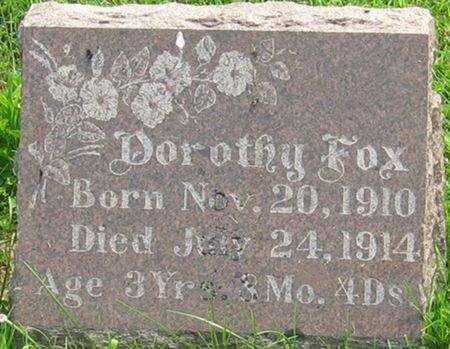 FOX, DOROTHY - Louisa County, Iowa | DOROTHY FOX 
