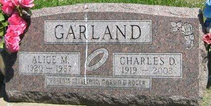 GARLAND, ALICE M. - Louisa County, Iowa | ALICE M. GARLAND 