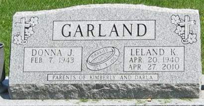 GARLAND, LELAND K. - Louisa County, Iowa | LELAND K. GARLAND 