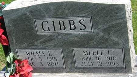 GIBBS, WILMA L. - Louisa County, Iowa | WILMA L. GIBBS 