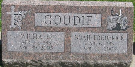 GOUDIE, WILMA B. - Louisa County, Iowa | WILMA B. GOUDIE 