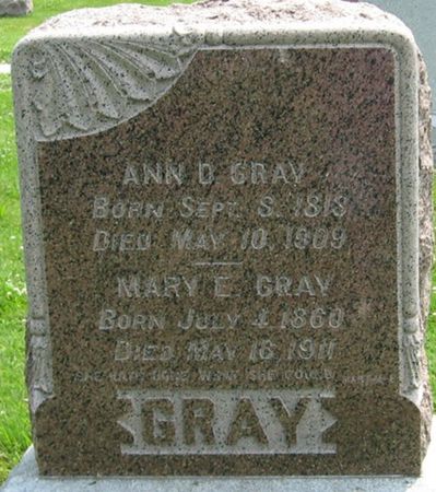 GRAY, MARY E. - Louisa County, Iowa | MARY E. GRAY 