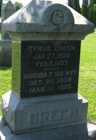 GREEN, CYRUS - Louisa County, Iowa | CYRUS GREEN 