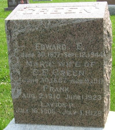 GREEN, LAYTON R. - Louisa County, Iowa | LAYTON R. GREEN 