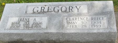 GREGORY, CLARENCE REECE - Louisa County, Iowa | CLARENCE REECE GREGORY 