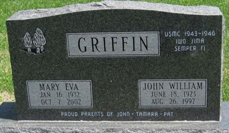 GRIFFIN, MARY EVA - Louisa County, Iowa | MARY EVA GRIFFIN 