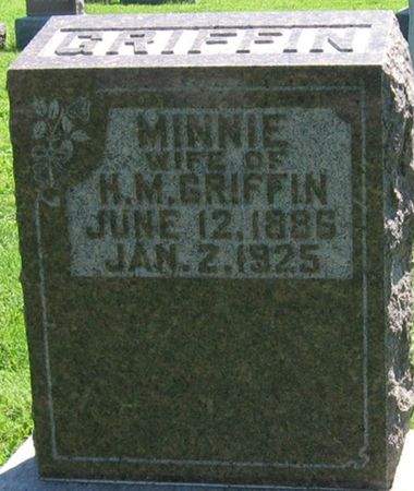 GRIFFIN, MINNIE - Louisa County, Iowa | MINNIE GRIFFIN 
