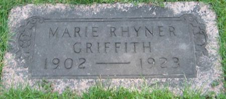 RHYNER GRIFFITH, MARIE - Louisa County, Iowa | MARIE RHYNER GRIFFITH 