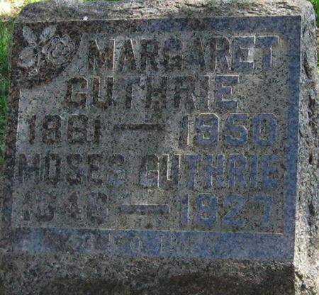 GUTHRIE, MARGARET - Louisa County, Iowa | MARGARET GUTHRIE 