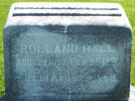 HALL, ROLLAND - Louisa County, Iowa | ROLLAND HALL 