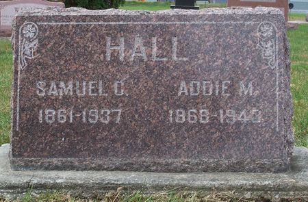 HALL, ADDIE M - Louisa County, Iowa | ADDIE M HALL 