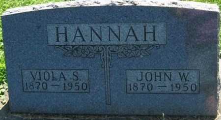 HANNAH, JOHN W. - Louisa County, Iowa | JOHN W. HANNAH 