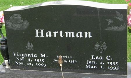 HARTMAN, VIRGINIA M. - Louisa County, Iowa | VIRGINIA M. HARTMAN 