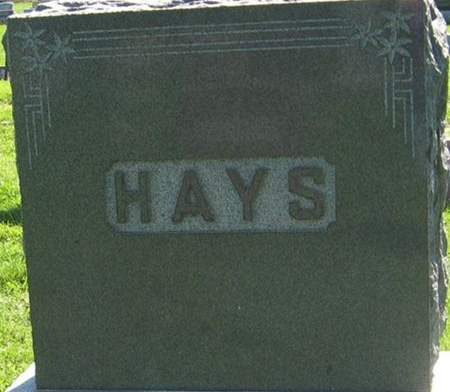 HAYS, FAMILY MONUMENT - Louisa County, Iowa | FAMILY MONUMENT HAYS 