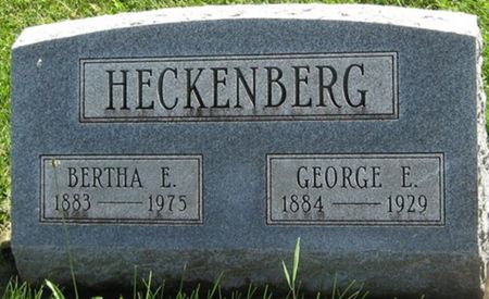 HECKENBERG, GEORGE E. - Louisa County, Iowa | GEORGE E. HECKENBERG 