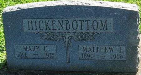 HICKENBOTTOM, MARY C. - Louisa County, Iowa | MARY C. HICKENBOTTOM 