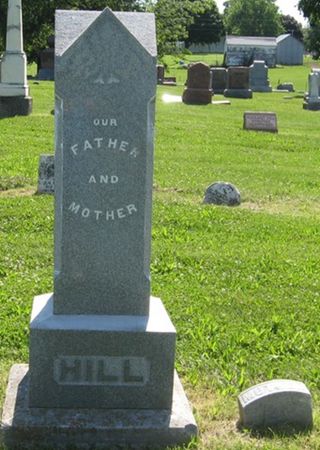 HILL, FAMILY MONUMENT - Louisa County, Iowa | FAMILY MONUMENT HILL 