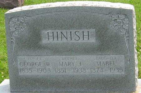 HINISH, GEORGE W. - Louisa County, Iowa | GEORGE W. HINISH 