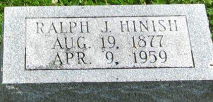 HINISH, RALPH J. - Louisa County, Iowa | RALPH J. HINISH 
