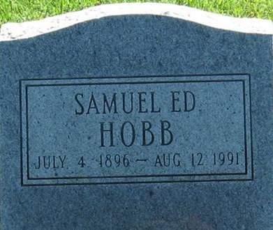 HOBB, SAMUEL ED. - Louisa County, Iowa | SAMUEL ED. HOBB 