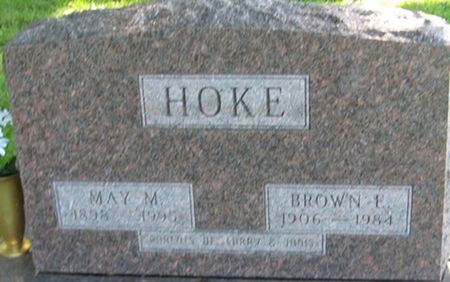 HOKE, MAY M. - Louisa County, Iowa | MAY M. HOKE 