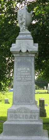 HOLIDAY, SALLIE M. - Louisa County, Iowa | SALLIE M. HOLIDAY 