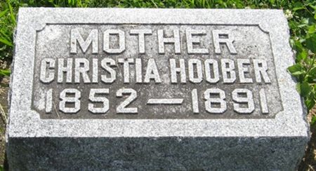 HOOBER, CHRISTIA - Louisa County, Iowa | CHRISTIA HOOBER 
