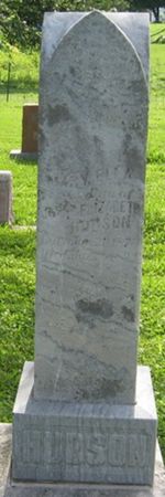 HUDSON, MARY ELLA - Louisa County, Iowa | MARY ELLA HUDSON 