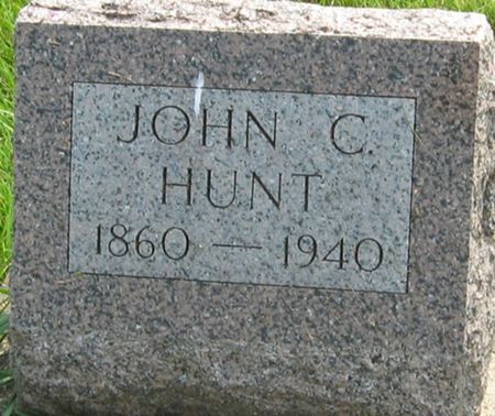 HUNT, JOHN C. - Louisa County, Iowa | JOHN C. HUNT 